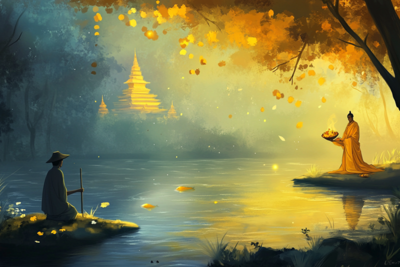 ชาวประมงกับพระราชา: ความสุขไม่ต้องเพิ่ม แค่พอ