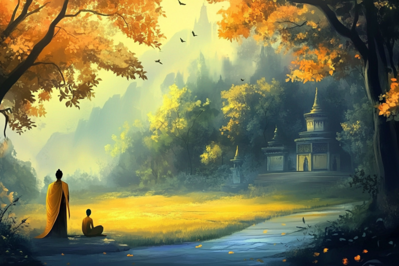 บทเรียนแห่งความอ่อนน้อม: เรื่องราวของพระมหากษัตริย์และชาวนา