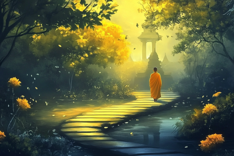 เส้นทางที่ไม่มีวันสิ้นสุด: ธรรมะคือการเดินทาง ไม่ใช่จุดหมาย