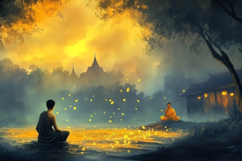 พ่อค้าที่สูญเสียทุกสิ่ง: บทเรียนแห่งความไม่เที่ยง