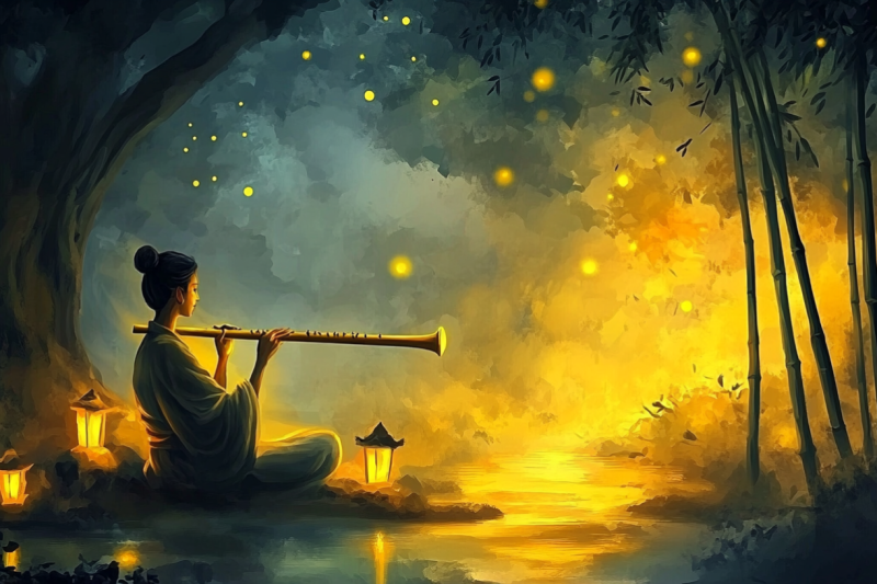 เสียงขลุ่ยในสายลม: บทบาทของความว่างในเซน